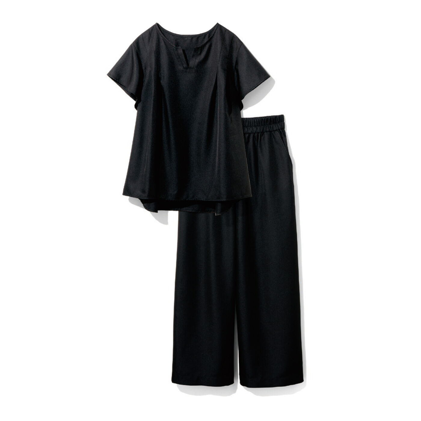 Real Stock | 落ち感セットアップ〈ブラック〉ＩＥ