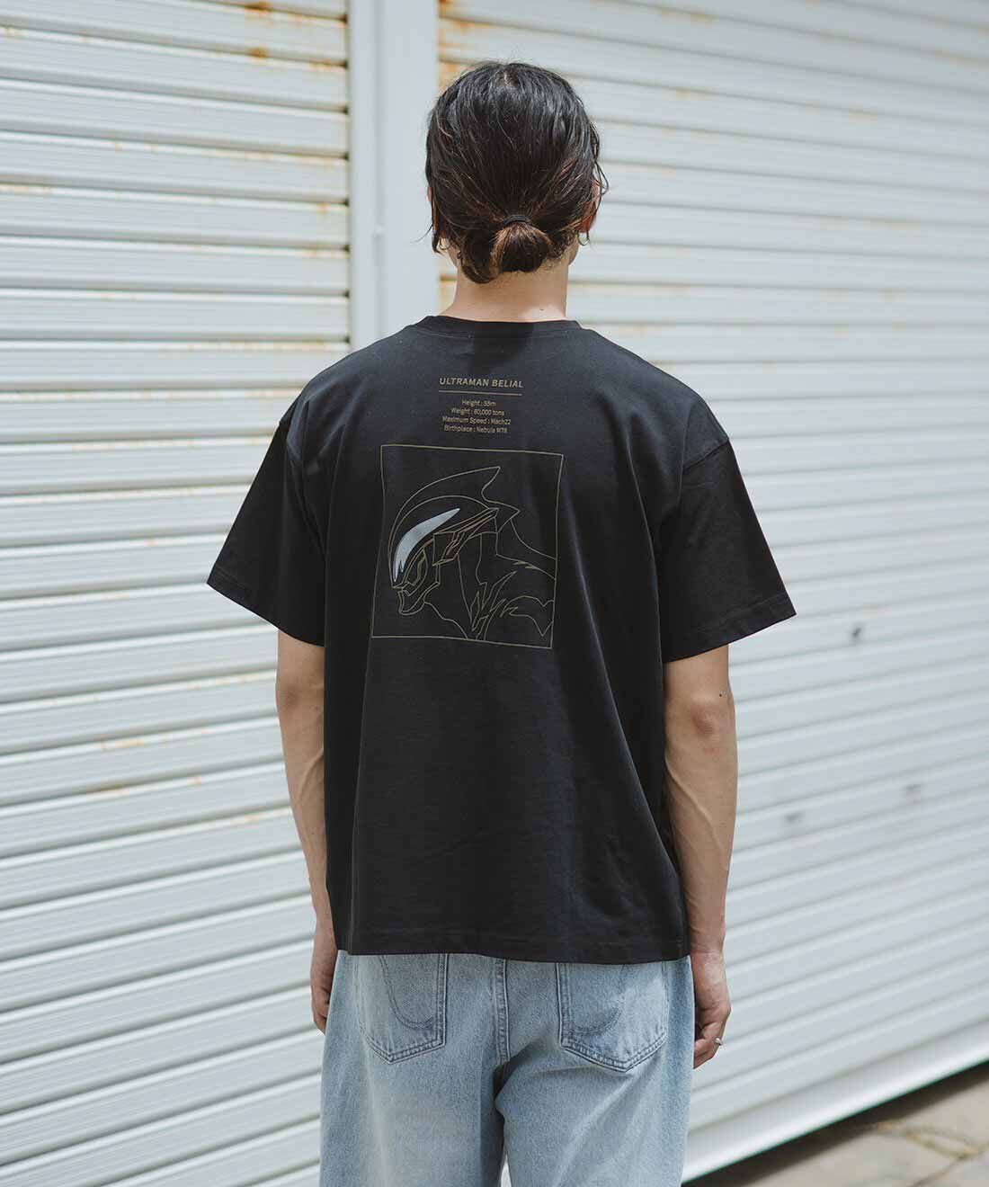 フェリシモコレクション|暗闇で目が光る！？ ウルトラTシャツ〈ウルトラマンベリアル〉|身長：180cm　着用サイズ：L