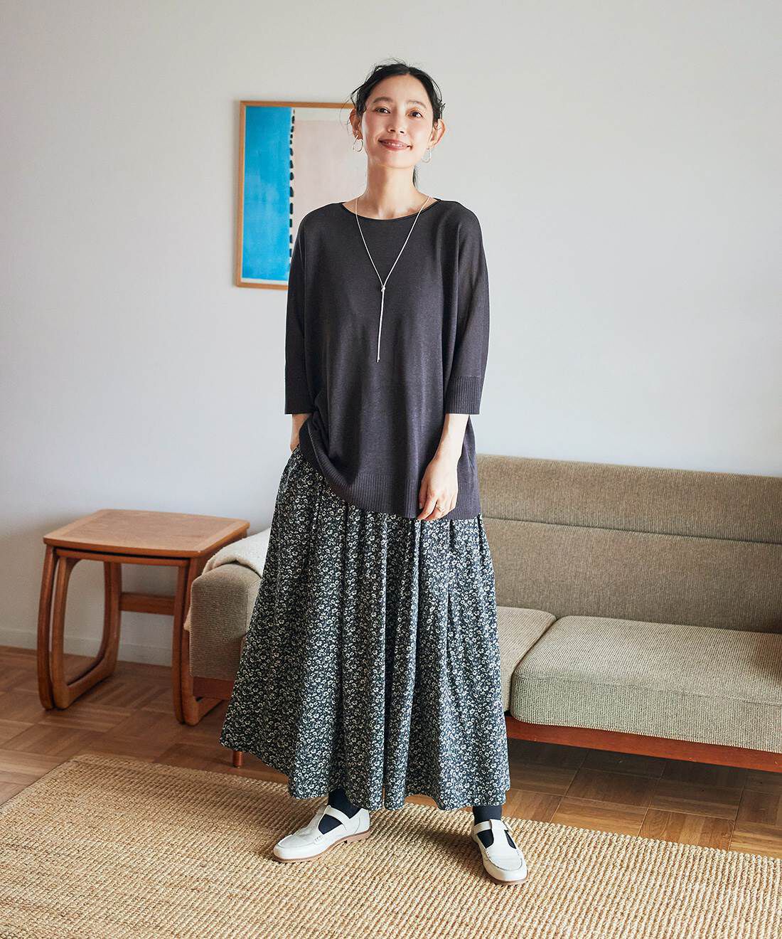 and myera|and myera　ひとつなぎのニットセーターの会