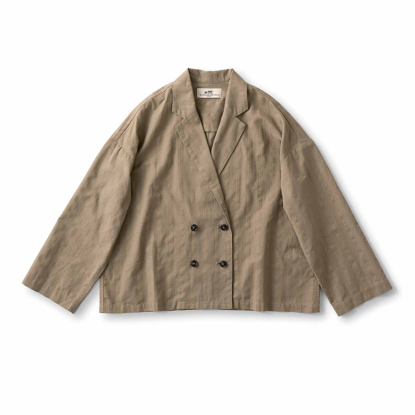 and myera | よき日のジャケット〈グレージュ〉