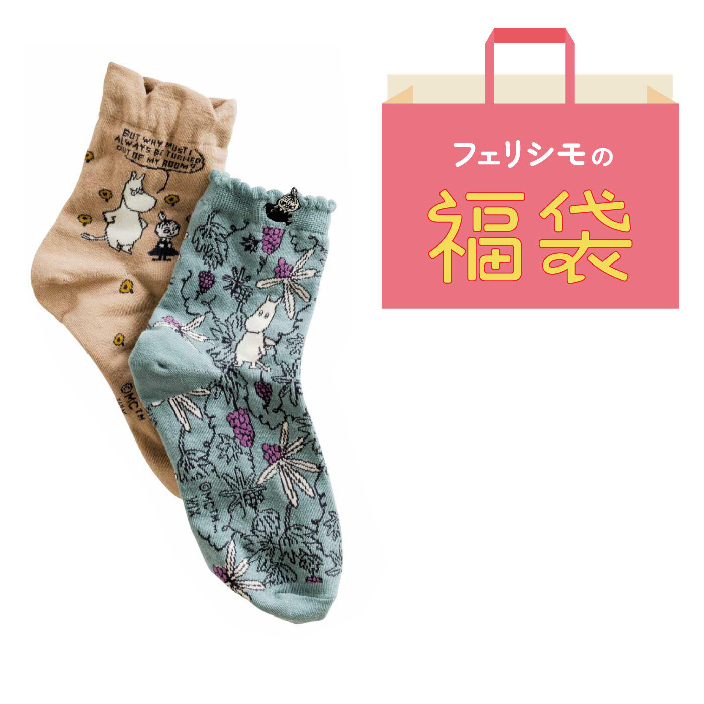 FELISSIMO PARTNERS | ムーミンソックス２足セット
