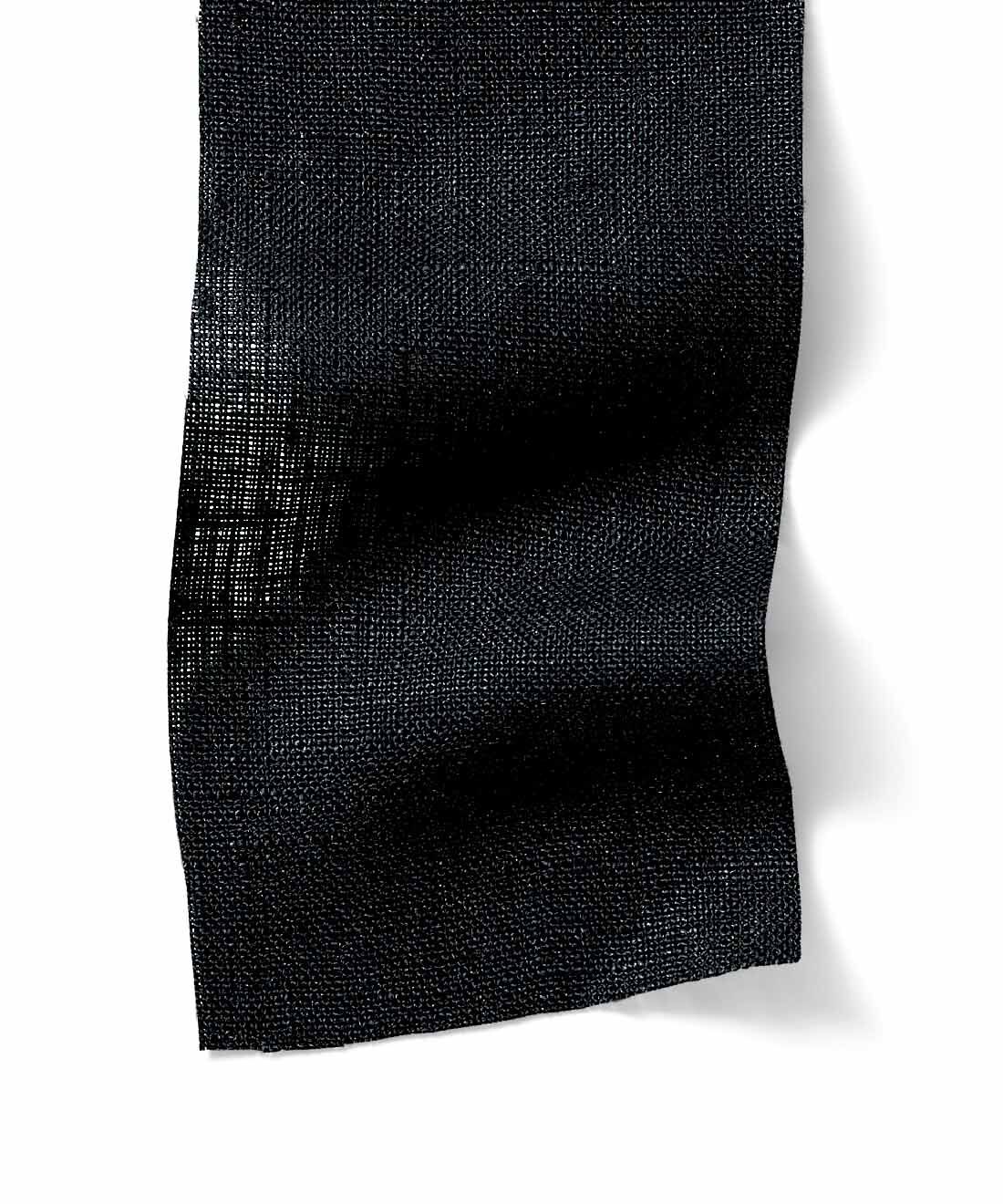 el:ment［エルメント］|el:ment　meets linen　風合い育てるとっておきのリネン100％ガウンジャケット〈スミ〉|風を纏（まと）うリネンが生む大人の涼感
