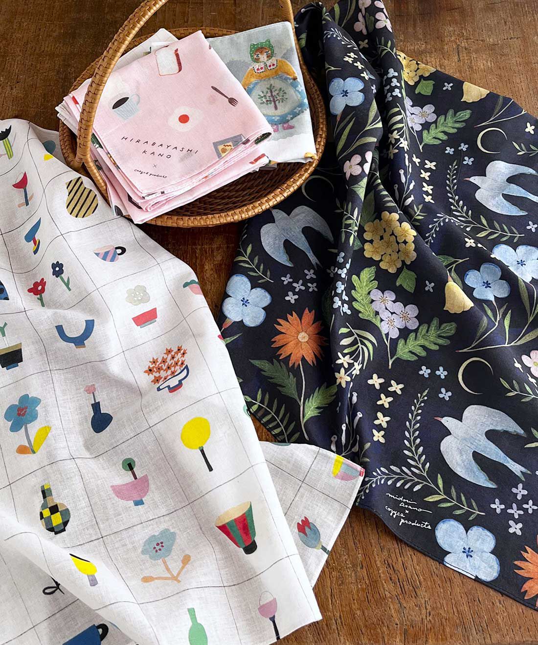 フェリシモの雑貨 Kraso|cozyca products 大判ハンカチの会