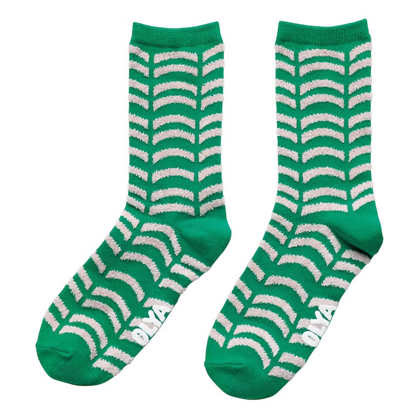 フェリシモの雑貨 Kraso | 〈Olya〉Fluffy Socks Tile