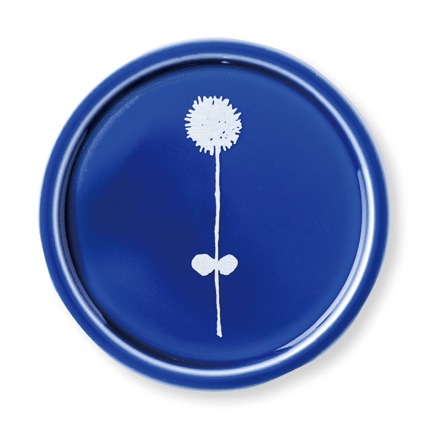 フェリシモの雑貨 Kraso | Mustakivi可憐な草花を飾る小皿〈BLUE〉