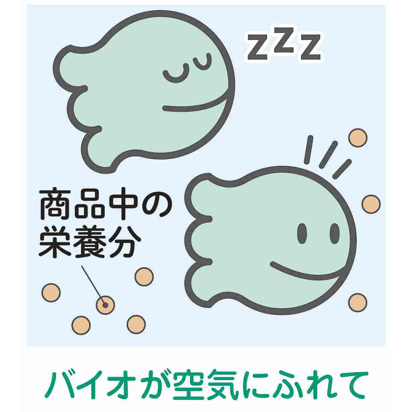 フェリシモの雑貨Kraso［クラソ］|エアコンの吸気口に貼るだけ清潔キープ　バイオのチカラ　カビ発生抑制プレートの会