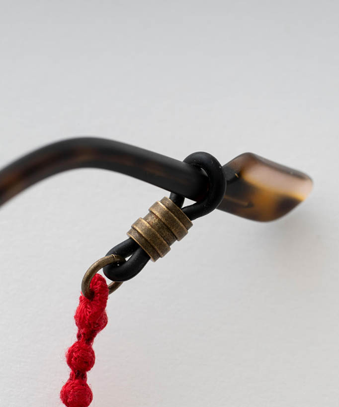 
グリーンのグラス用ネックレス
